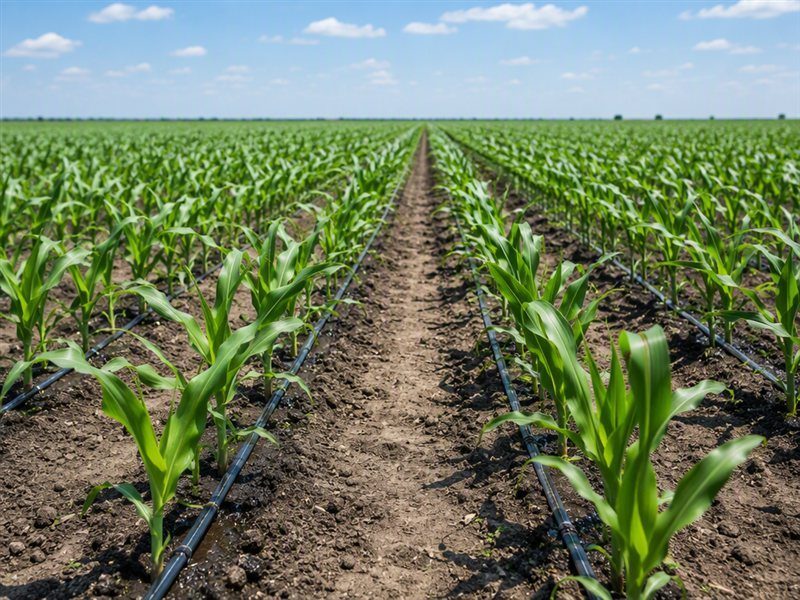 Open field drip irrigation case