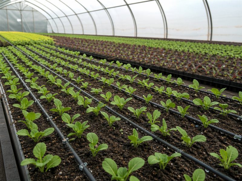 Seedling greenhouse drip irrigation case