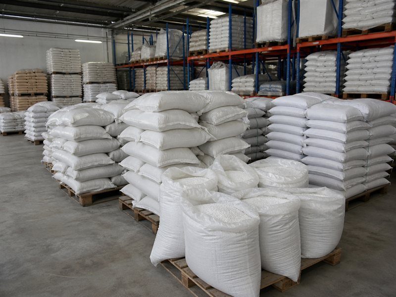 Raw material warehouse