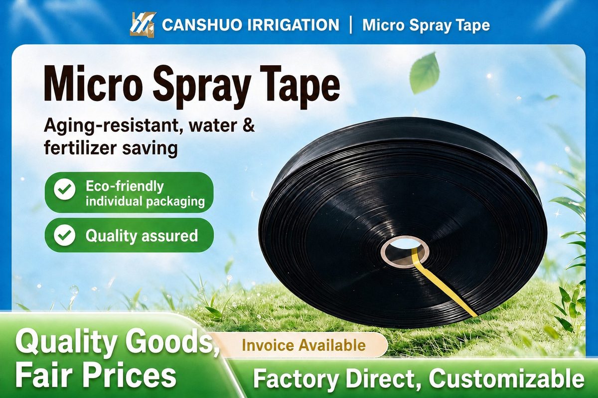 Micro spray tape